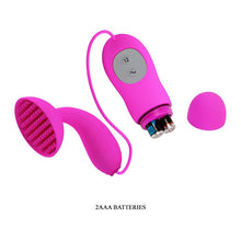 Load image into Gallery viewer, Pretty Love Brady Clitoral Vibrator Silicone Fuchsia
