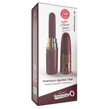 Load image into Gallery viewer, Rechargeable Vibrating Lipstick - Merlot