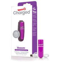 Load image into Gallery viewer, Screaming O Charged Vooom Rechargeable Bullet Vibe Purple