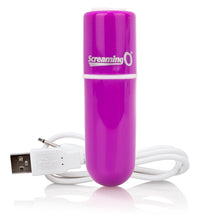 Load image into Gallery viewer, Screaming O Charged Vooom Rechargeable Bullet Vibe Purple