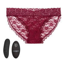 Load image into Gallery viewer, Remote Control Lace Panty Set S/m Burgundy