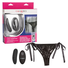 Load image into Gallery viewer, Remote Control Lace Thong Set