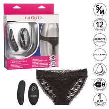 Load image into Gallery viewer, Remote Control Lace Panty Set S/m