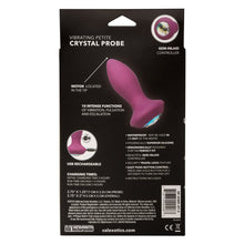 Load image into Gallery viewer, Power Gem Vibrating Crystal Probe Purple