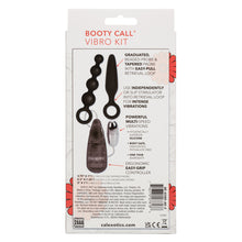 Load image into Gallery viewer, Booty Call Booty Vibro Kit Black