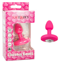 Load image into Gallery viewer, Cheeky Gems Vibrating Personal Massager Small Pink