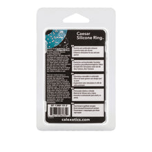 Load image into Gallery viewer, Adonis Silicone Ring Caesar Black