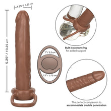 Load image into Gallery viewer, Accommodator Dual Penetrator Brown