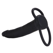 Load image into Gallery viewer, Love Riders Dual Penetrator Black Silicone