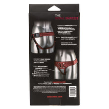 Load image into Gallery viewer, Her Royal Harness The Regal Empress Red