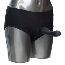 Load image into Gallery viewer, Packer Gear Black Brief Harness Xs/s