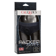 Load image into Gallery viewer, Packer Gear Black Brief Harness L/xl