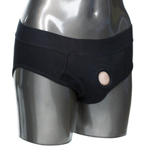 Load image into Gallery viewer, Packer Gear Black Brief Harness L/xl