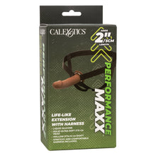 Load image into Gallery viewer, Performance Maxx Life-like Extension W/ Harness Brown