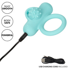 Load image into Gallery viewer, Silicone Rechargeable Textured Personal Massager