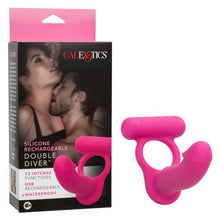 Load image into Gallery viewer, Silicone Rechargeable Dual Massager