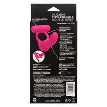 Load image into Gallery viewer, Silicone Rechargeable Dual Massager