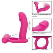 Load image into Gallery viewer, Silicone Rechargeable Dual Massager