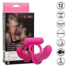 Load image into Gallery viewer, Silicone Rechargeable Dual Massager