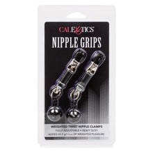 Load image into Gallery viewer, Nipple Grips Weighted Twist Nipple Clamps