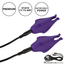 Load image into Gallery viewer, Nipple Play Rechargeable Nipplettes Purple