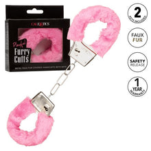 Load image into Gallery viewer, Playful Furry Cuffs Pink