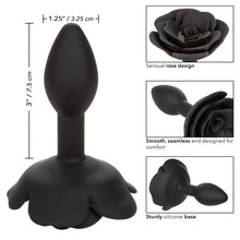Load image into Gallery viewer, Forbidden Small Rose Anal Plug