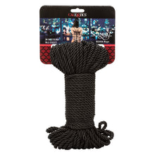 Load image into Gallery viewer, Scandal Bdsm Rope 30m/98.5 Ft Black