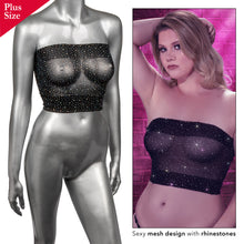 Load image into Gallery viewer, Radiance Plus Size Bandeau Top