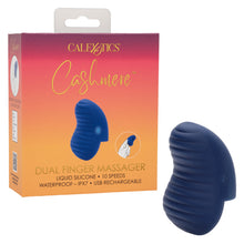 Load image into Gallery viewer, Cashmere Dual Finger Massager