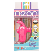 Load image into Gallery viewer, Neon Vibes The Kissing Bunny