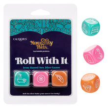 Load image into Gallery viewer, Naughty Bits Roll With It Icon Based Sex Dice