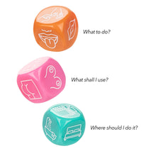 Load image into Gallery viewer, Naughty Bits Roll With It Icon Based Sex Dice