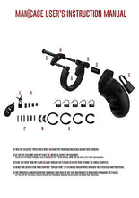 Load image into Gallery viewer, Mancage Model 20 Chastity 3.5 In Silicone Cock Cage