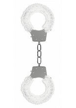 Load image into Gallery viewer, Pleasure Handcuffs Furry White