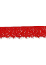 Load image into Gallery viewer, Mystere Lace Mask Red