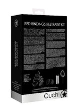 Load image into Gallery viewer, Bed Bindings Restraint Kit Black
