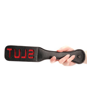 Load image into Gallery viewer, Ouch! Paddle Slut Black