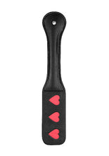 Load image into Gallery viewer, Ouch! Paddle Hearts Black