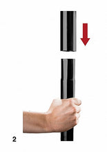 Load image into Gallery viewer, Ouch! Dance Pole Black