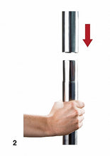Load image into Gallery viewer, Ouch! Dance Pole Silver