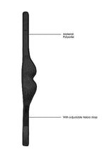 Load image into Gallery viewer, Velvet & Velcro Eye Mask Adjustable Black