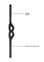 Load image into Gallery viewer, Velvet & Velcro Eye Mask Adjustable Black