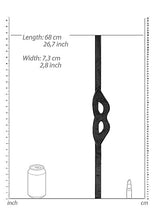 Load image into Gallery viewer, Velvet & Velcro Eye Mask Adjustable Black