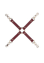 Load image into Gallery viewer, (wd) Ouch Halo Hogtie Connecto Burgundy