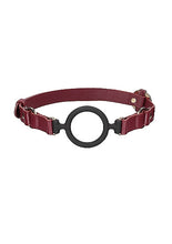 Load image into Gallery viewer, Ouch Halo Silicone Ring Gag Burgundy