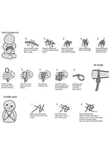 Load image into Gallery viewer, B&w Japanese Rope 10 Meters