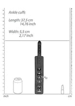 Load image into Gallery viewer, B&w Hogtie W/ Hand & Ankle Cuffs Bonded Leather