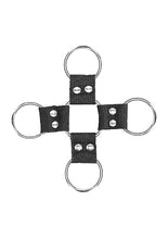 Load image into Gallery viewer, B&w Velcro Hogtie With Hand & Ankle Cuffs