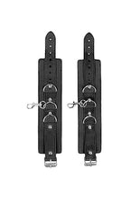 Load image into Gallery viewer, B&w Collar W/ Handcuffs Straps & Chain